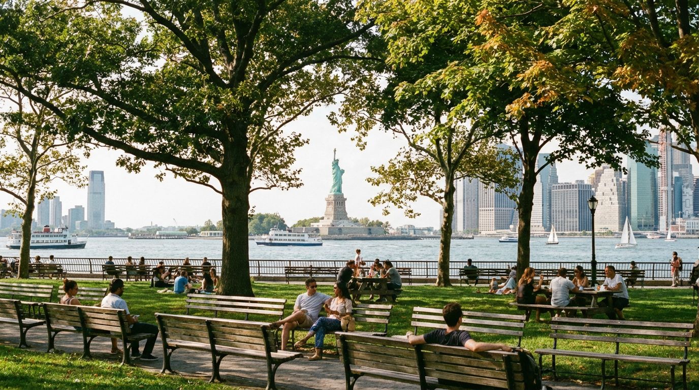 Battery Park à Manhattan